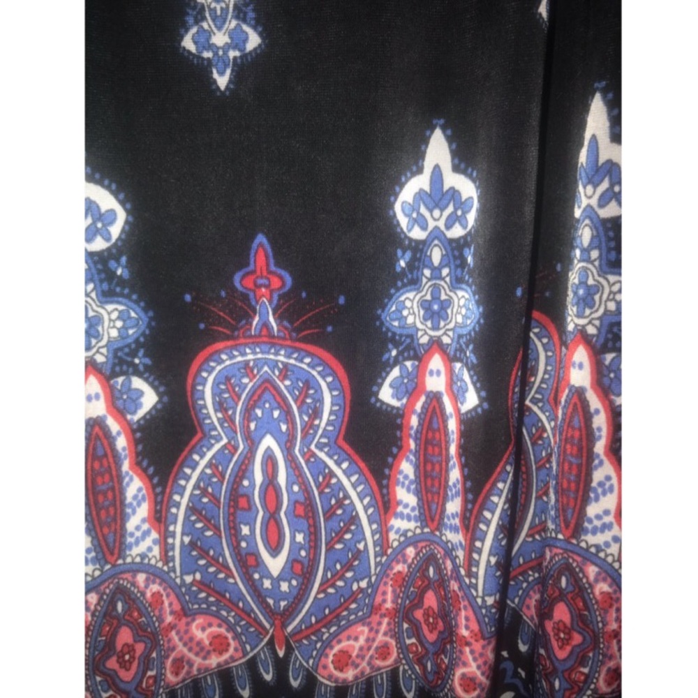 Casual boho patterned midi dress - Picture 2 of 5